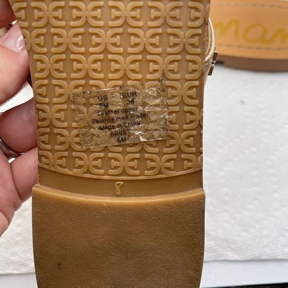 Sz 8 Sam Edelman Abbey Flip Flop Sandal - Picture 7 of 7